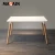 Import Unbelievable High Discount White MDF Dining Table & 4 Chairs Set from China