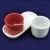 Unique design drug shape ceramic mug cup with dish 120 ml