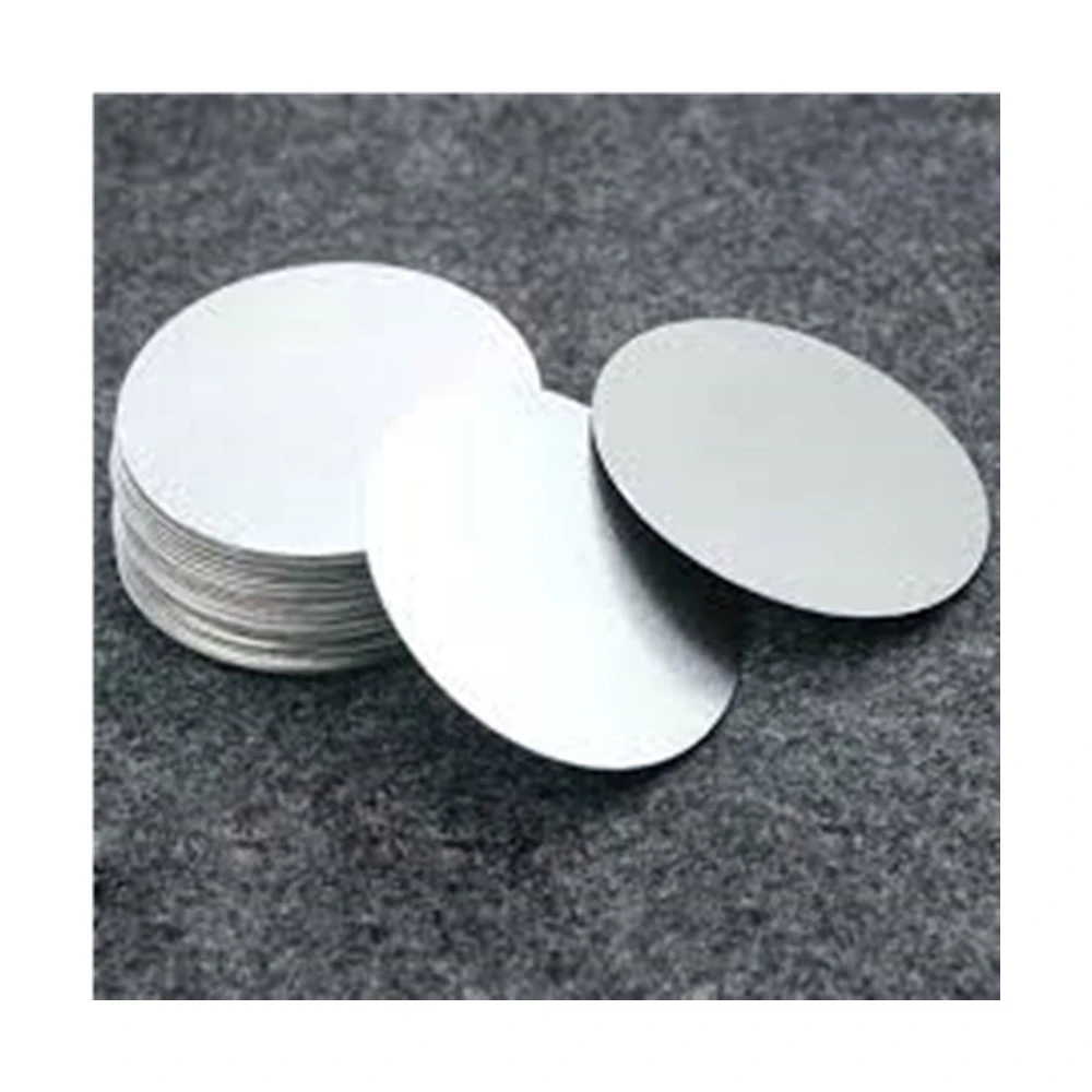 Unique White Sublimation Aluminum Round Shape Ornament Metal Circle Discs