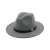 Import Unisex Pannama Wool Felt Fedora Hats With Decoration from China