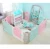 Import Updated indoor Children Playyard Kids Removable Safety Fence Plastic Baby Playpens for Playground from China