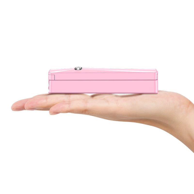 USAMS ZB050 Best selling flexible New Released Leather Mini Foldable Fill Light Selfie Stick