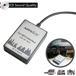 usb adapter for car radio with usb sd aux port,usb car stereo adapter for mazda 2 3 5 6