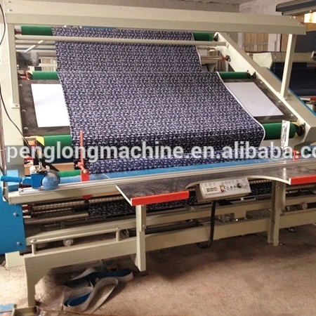 Used No tension fabric inspection machine /knit cloth rolling machine for textile finishing machine