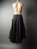 Victorian Steampunk Goth Burlesque Gypsy Peasant Ruffled Petticoat Skirt