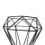 Vintage Iron Lamp Cage E27 E26 Base Decorative Diamond Shape Pendant Lamp Shade Cover Vintage Lampshade Bedroom Lampshade