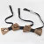 Import Walnut wood bow tie used in wedding gift or party gift from China