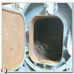 Waste rubber to furnace oil machine