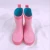 Import water shoes kids natural rubber riding wellies comfortable outdoor boots waterproof flat slip gumboots from China