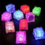 wedding decoration high quality flashing light ice cube led