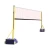 weighable moveable steel portable badminton net post with  wheels