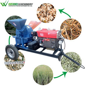WeiWei factory price wood crusher online sale wood grinding machine