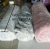 Import white black pink purple faux fur material fabrics textile rolls from China