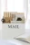 Import White Wooden Mail Organizer - 3 Tier White Desk Organizer - Rustic Country Mail Sorter from China