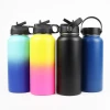 Wholesale 18oz 32oz 40oz hydro double wall hydroflask bottle straw lid vacuum flask insulated stainless steel water bottle