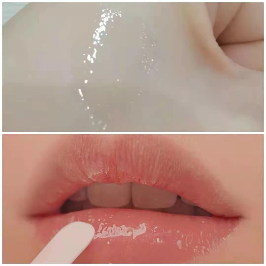Wholesale 3pcs transparent color fruit kids lipgloss moisturizing plumper glossy lip gloss