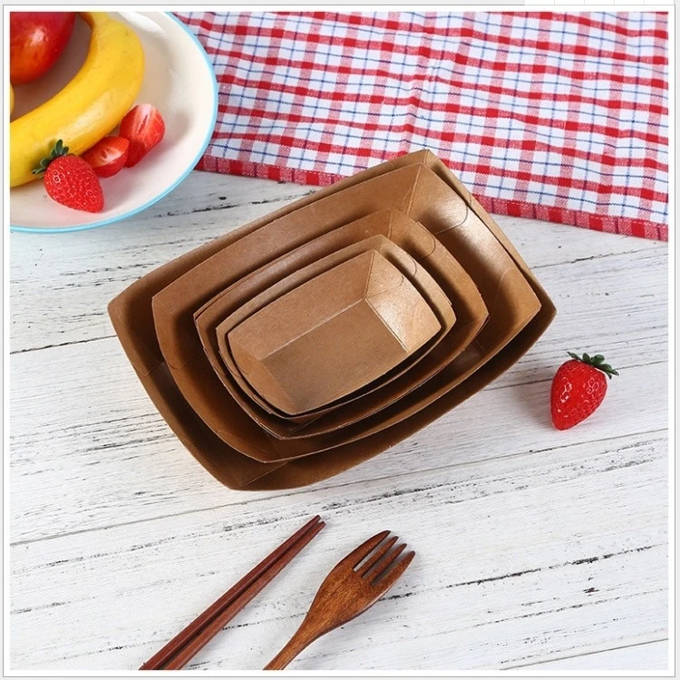 Wholesale Bio Degradable Disposable Food Packaging Lunch Box Customize All Sizes/Fruit box