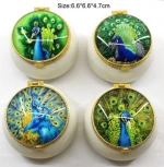 wholesale ceramic medicine pill box pill storage cases