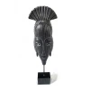 wholesale China black wooden face shape home table decoration items