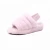 Import Wholesale comfortable non-slip fur slides sheepskin winter slipper for women from China