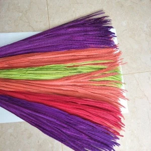 Wholesale connected 90-100 cm glued Blenched and Dyed Long Ringneck Pheasant Tail Feather