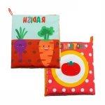 Wholesale Custom 2021 Various Soft Sensory Book And Toy Developing Intelligence Busy Soft Books