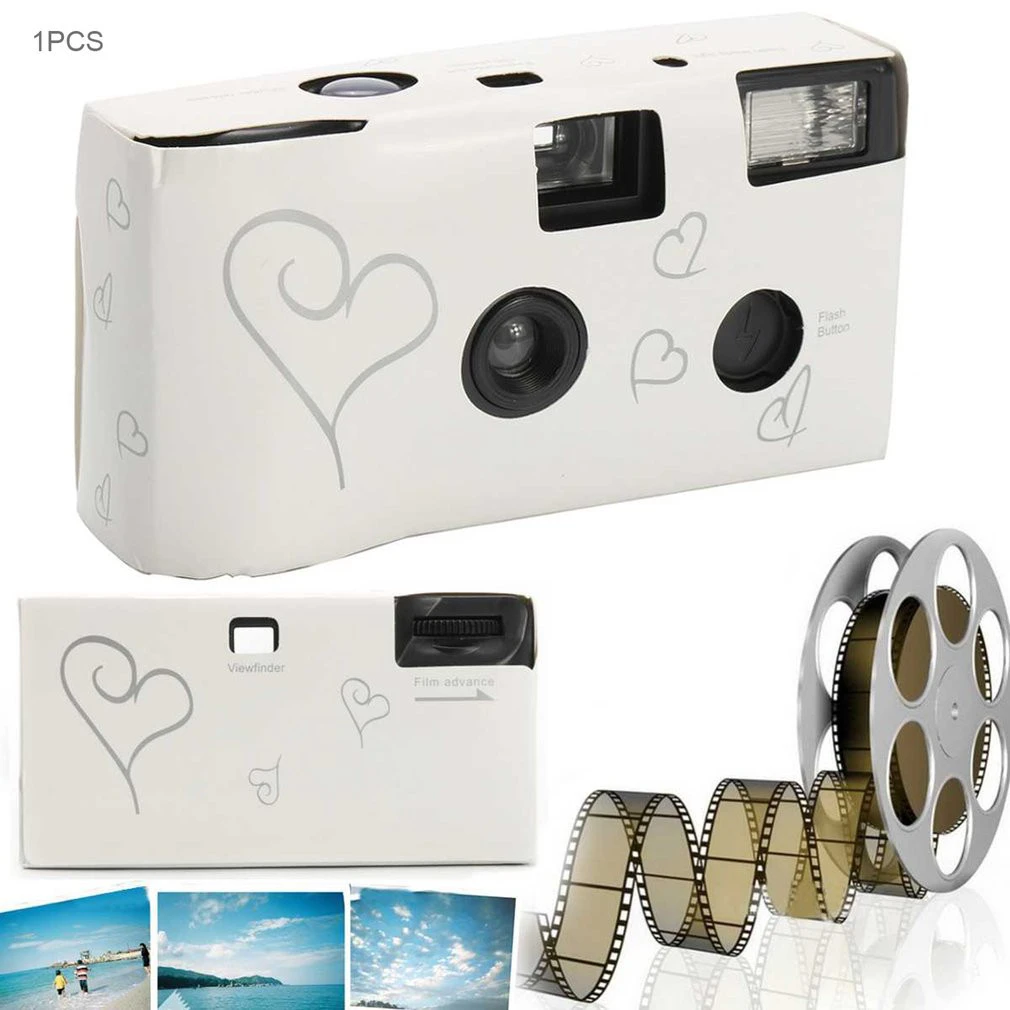 Wholesale Custom 35mm Disposable Film Camera Manual Fool Optical Camera Children&#x27;s Gifts One Time