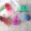 Wholesale Custom Fashion Candy Color TPU phone elastic telephone coil hair ties for girls