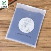 Wholesale custom printed frosted plastic zip bag baby child clothes t-shirt ziplock packaging bag
