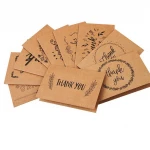 Wholesale Customized Cheap Greeting Cards, Thank you Card