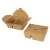 Import Wholesale customized disposable food grade kraft paper lunch box packaging from China