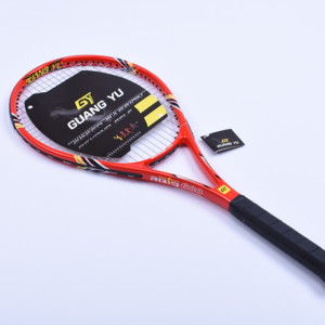 Wholesale customized high quality carbon aluminum one-piece training tennis racket