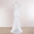 Wholesale high quality fashion white wedding lace bridesmaid dresses