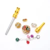Wholesale Hot Sale JL-941 Gold Bead Pendant Shisha Aluminum Alloy Decorative Mini Portable Blunt Holder Smoking Pipe