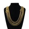Wholesale Miami Cuban Link Chain Hip Hop Necklace Jewelry