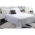 Import wholesale modern luxury cheap comforter warm hotel solid color 100% cotton white bedding sets from China