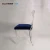 Import Wholesale modern restaurant transparent banquet blue cushion acrylic furniture living room dining chair from China
