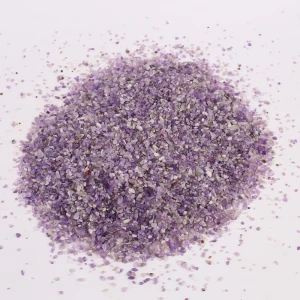 Wholesale natural amethyst tumbled crystal chips stone purple crystal gravel