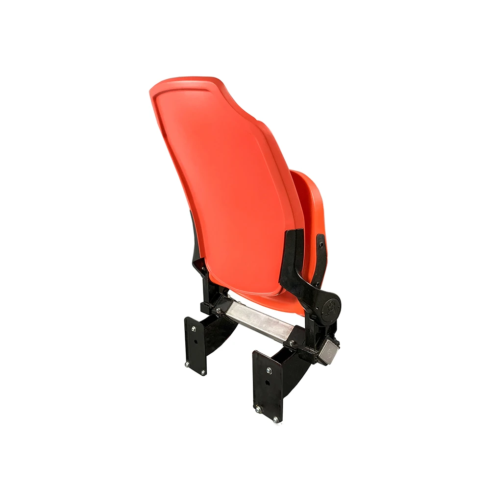 wholesale quality tip-up High-backrest gas assisted injection PP plastic stadium seats