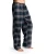 Import Wholesale sleeping lounge loose cotton family custom plaid flannel mens bulk pajama pants from China