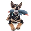 Wholesales Pet Supplier Soft Flying Duck Squeaky Plush Dog Toys