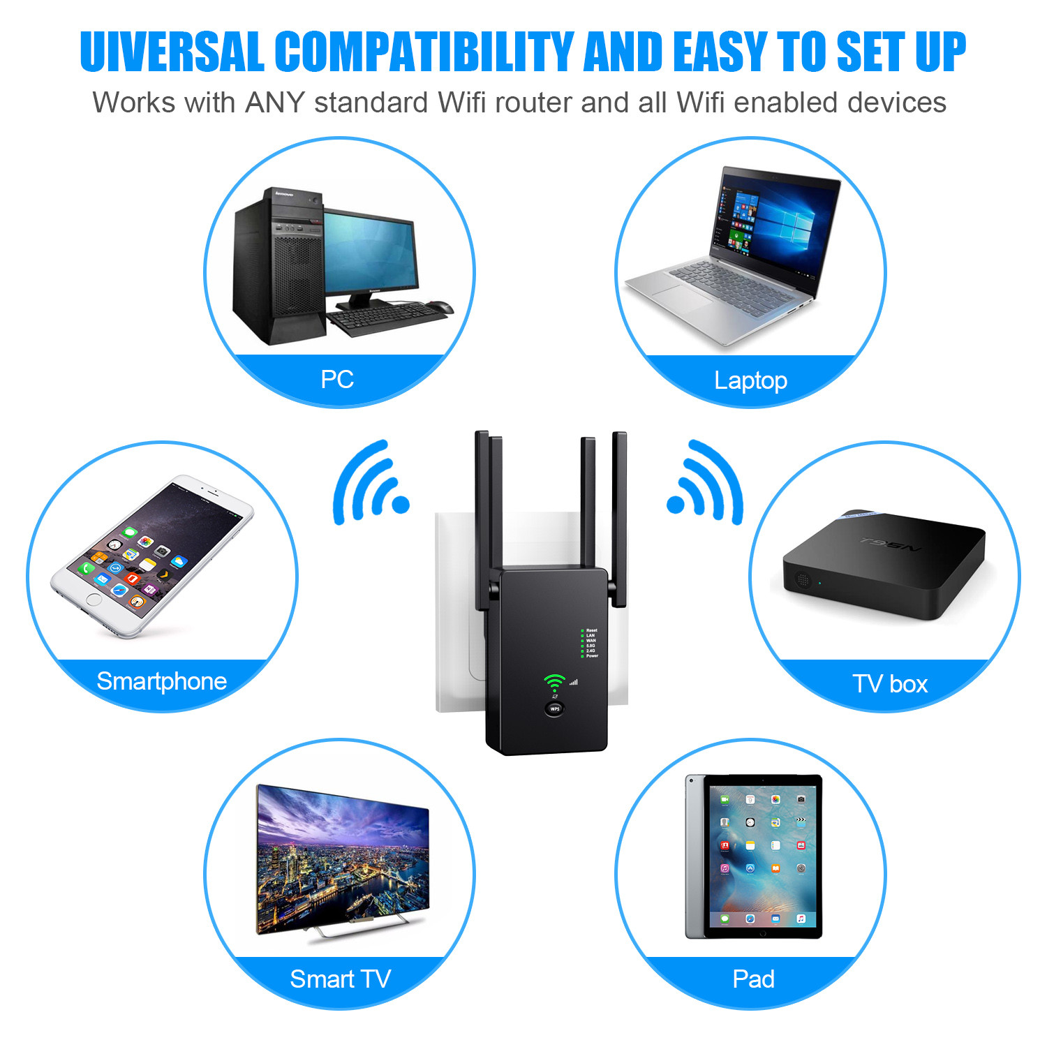 Wifi Router Range Extender Buy Wifi Repeater Wireless Router Range Extender Signal Booster With ...