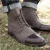Import Winter Mens Winter Dress Shoes Gentleman Shoes Mens Troy Boots Slip on Lace Up Ankle Boots Drop Shipping Wholesale Size 48 from China