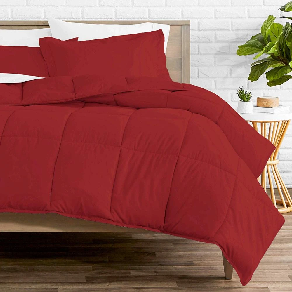 Winter Warm Ultra Soft Quilted Duvet Insert Goose Down Alternative Bed Comforter