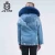 Import Winter women warm parka real fox fur lining jean coat denim jacket with hood from China