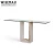 Import WISEMAX FURNITURE Modern nordic living room furniture side table glass and marble combination console table from China