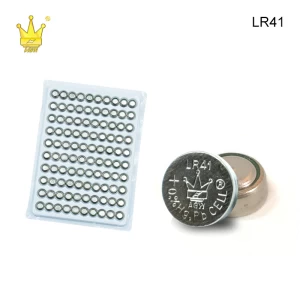 Wish hot sale high-quali1.5v industrial  lr41 button cell for remote control and electronic instrument