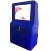 With 80mm thermal printer indoor Coin-operated cash/bill acceptor wall mounted self ordering mini touchscreen payment kiosk