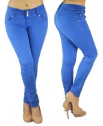 women skinny no back pocket denim jeans colombian jeans brands