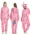 Import Womens winter onesie zipper animal pajamas sleepwear unicorn kigurumi costume from China